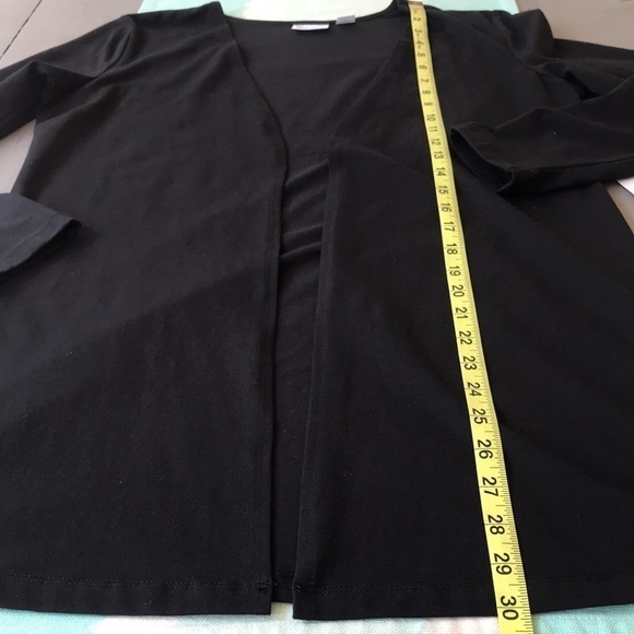Women with Control By Renee Greenstein‎ Black Long Sleeve Open Top - Picture 11 of 11